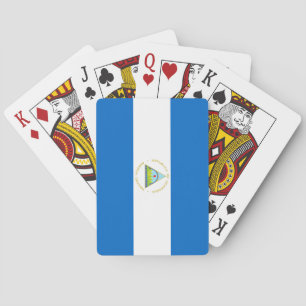 Baraja De Cartas Bandera de Nicaragua