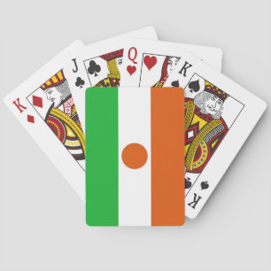 Baraja De Cartas Bandera de Níger