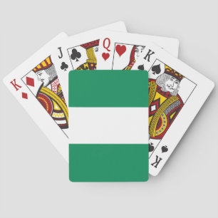 Baraja De Cartas Bandera de Nigeria