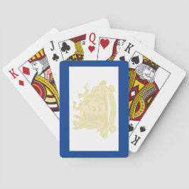 Baraja De Cartas Bandera de Nueva Jersey