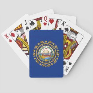 Baraja De Cartas Bandera de Nuevo Hampshire