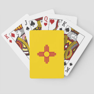 Baraja De Cartas Bandera de Nuevo México (Estado de EE. UU.)