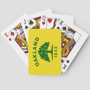 Baraja De Cartas Bandera de Oakland (California)