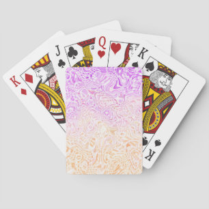 Baraja De Cartas Bandera de orgullo Trixic abstracta boho ondulada