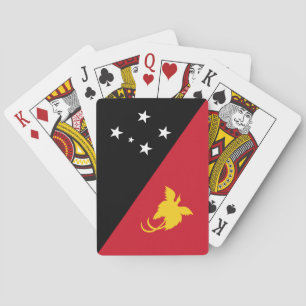 Baraja De Cartas Bandera de Papua Nueva Guinea