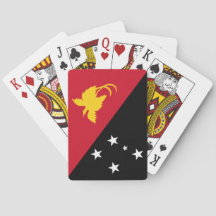 Baraja De Cartas Bandera de Papúa Nueva Guinea