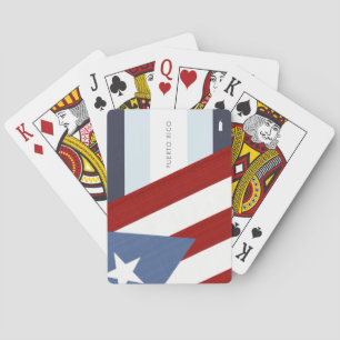 Baraja De Cartas Bandera de Puerto Rico