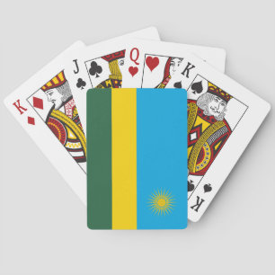 Baraja De Cartas Bandera de Ruanda