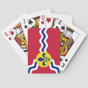 Baraja De Cartas Bandera de San Luis (Misuri)