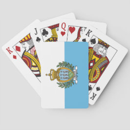 Baraja De Cartas Bandera de San Marino