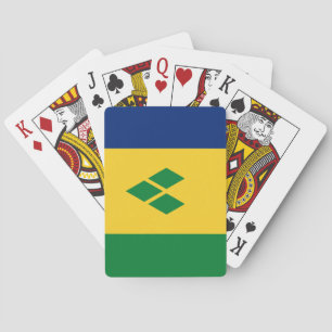 Baraja De Cartas Bandera de San Vicente