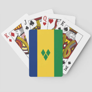 Baraja De Cartas Bandera de San Vicente