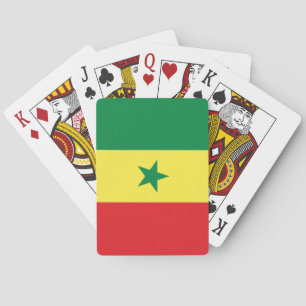 Baraja De Cartas Bandera de Senegal