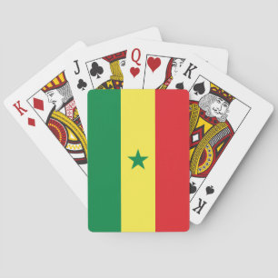 Baraja De Cartas Bandera de Senegal