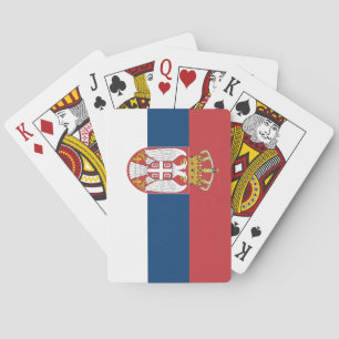 Baraja De Cartas Bandera de Serbia