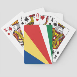 Baraja De Cartas Bandera de Seychelles