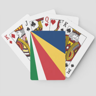 Baraja De Cartas Bandera de Seychelles