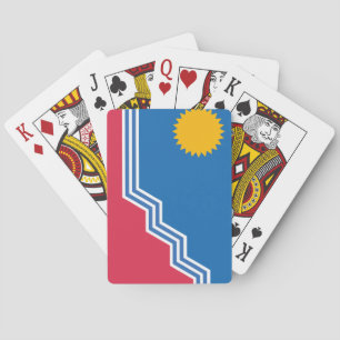 Baraja De Cartas Bandera de Sioux Falls, Dakota del Sur