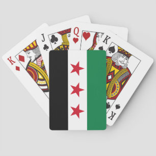 Baraja De Cartas Bandera de Siria