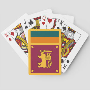 Baraja De Cartas Bandera de Sri Lanka