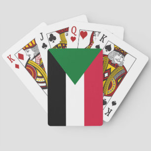 Baraja De Cartas Bandera de Sudán