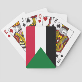 Baraja De Cartas Bandera de Sudán