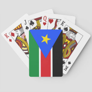 Baraja De Cartas Bandera de Sudán del Sur