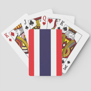 Baraja De Cartas Bandera de Tailandia