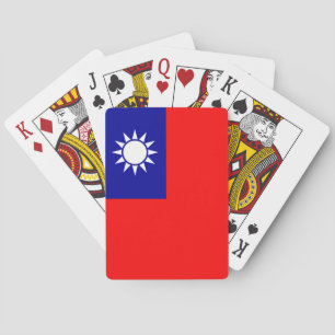 Baraja De Cartas Bandera de Taiwán: República de China, Taipei chin
