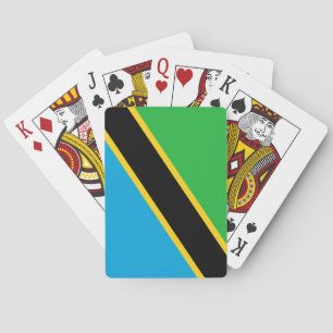 Baraja De Cartas Bandera de Tanzania