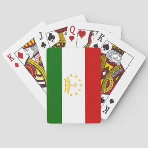 Baraja De Cartas Bandera de Tayikistán