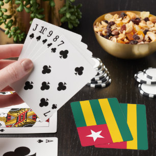 Baraja De Cartas Bandera de Togo