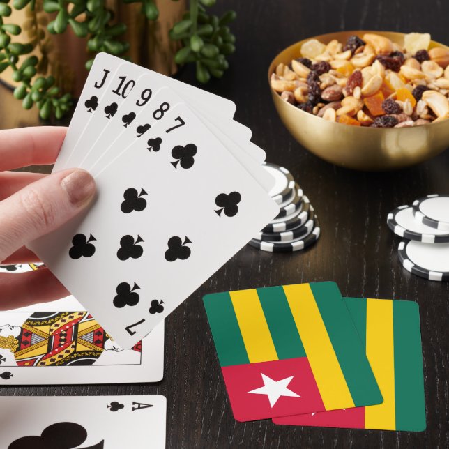 Baraja De Cartas Bandera de Togo (In Situ)