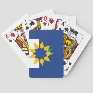 Baraja De Cartas Bandera de Topeka, Kansas