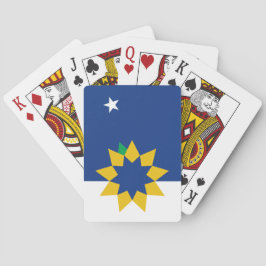 Baraja De Cartas Bandera de Topeka (Kansas)