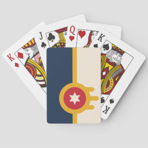 Baraja De Cartas Bandera de Tulsa (Oklahoma)