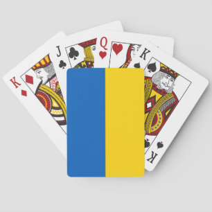 Baraja De Cartas Bandera de Ucrania (Ucrania)