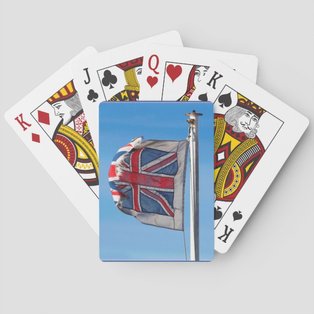 Baraja De Cartas Bandera de unión (Reverso)
