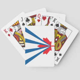 Baraja De Cartas Bandera de Vaughan (Ontario, Canadá)