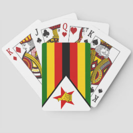 Baraja De Cartas Bandera de Zimbabue