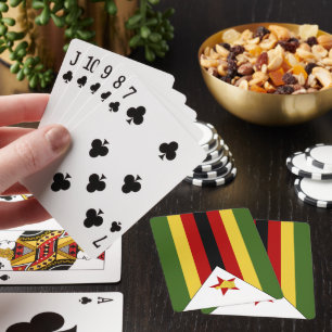 Baraja De Cartas Bandera de Zimbabue