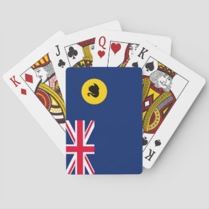 Baraja De Cartas Bandera del Estado de Australia Occidental