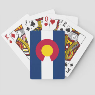 Baraja De Cartas Bandera del estado de Colorado