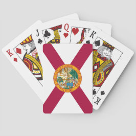 Baraja De Cartas Bandera del estado de Florida