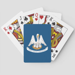 Baraja De Cartas Bandera del estado de Luisiana