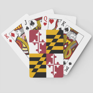 Baraja De Cartas Bandera del Estado de Maryland