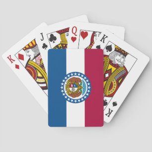 Baraja De Cartas Bandera del estado de Missouri