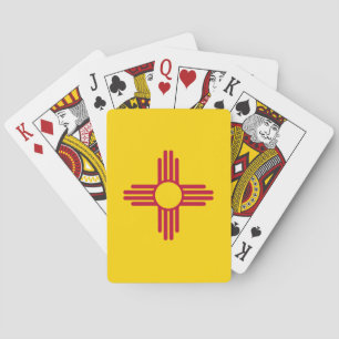 Baraja De Cartas Bandera del estado de Nuevo México