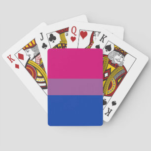 Baraja De Cartas Bandera del Orgullo Bisexual