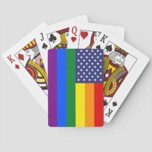 BARAJA DE CARTAS "BANDERA DEL ORGULLO GAY "